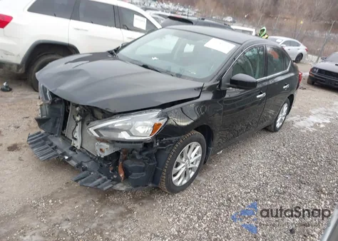 2018 Nissan Sentra Sv z USA, uszkodzony, nr VIN 3N1AB7AP8JY261504